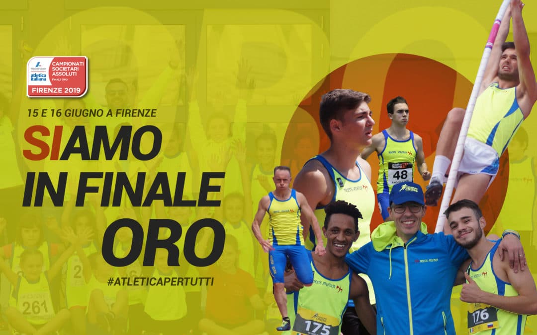 QUALIFICAZIONE DELLA TRIESTE ATLETICA ALLA FINALE ORO DEI CAMPIONATI DI SOCIETA’