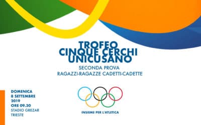 Trofeo “UNICUSANO” Cinque Cerchi 2019 – 2° prova